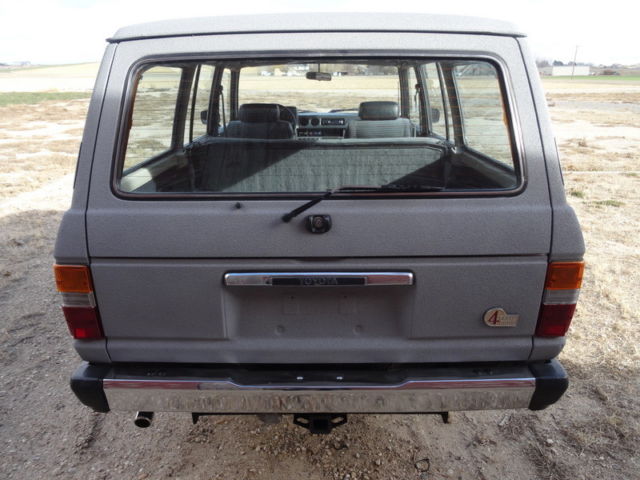 1985 Silver Toyota Land Cruiser SUV