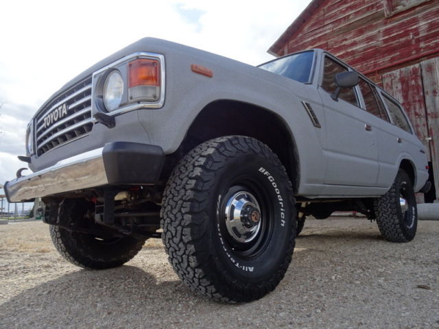 1985 Silver Toyota Land Cruiser SUV