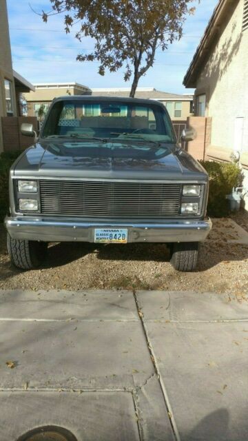 1986 Gray Chevrolet Other Pickups Shortbed