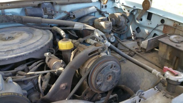 1987 White Ford F-250 Extended Cab Pickup