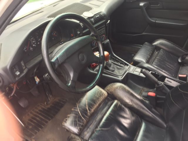 1991 White BMW M5 Sedan