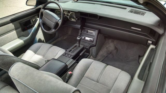 1991 Teal Chevrolet Camaro Convertible