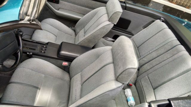 1991 Teal Chevrolet Camaro Convertible