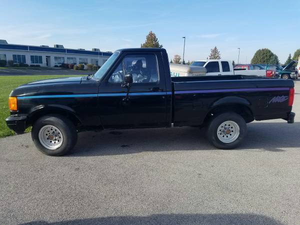 1991 Black Ford F-150 Pick Up Truck
