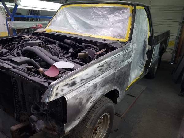1991 Black Ford F-150 Pick Up Truck