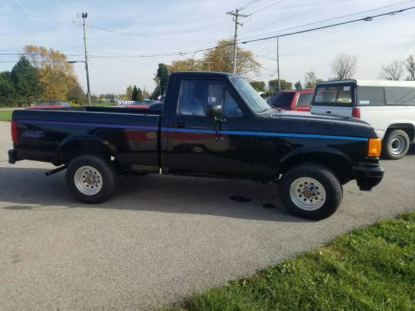 1991 Black Ford F-150 Pick Up Truck