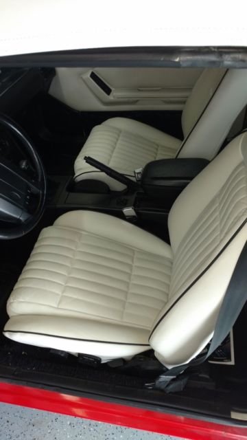 1992 Red Ford Mustang Convertible