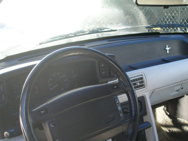 1992 Emerald Green Ford Mustang Convertible