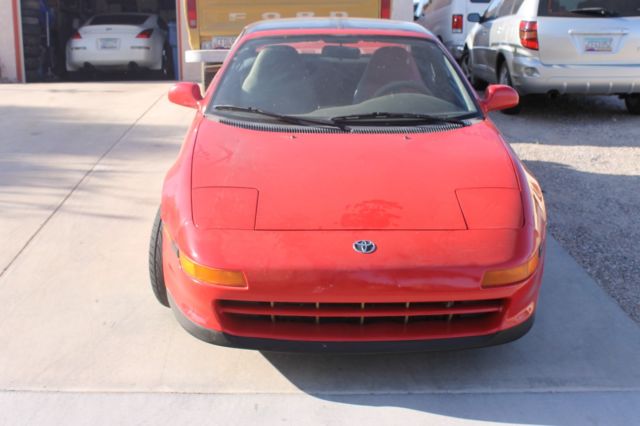 1993 Red Toyota MR2 Coupe