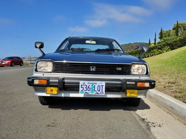 1982 Blue over Silver Honda Prelude Coupe