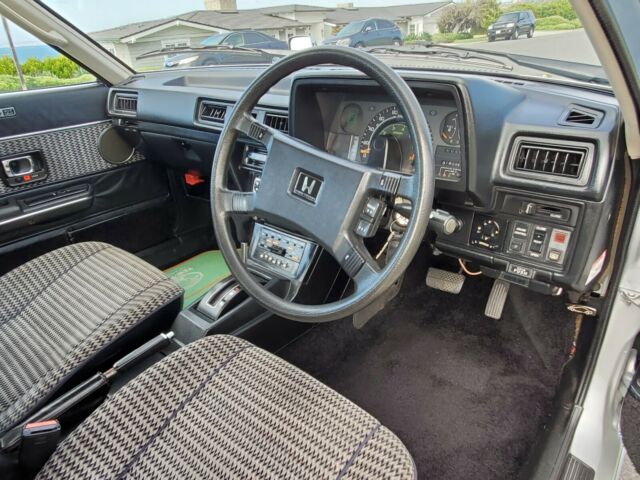1982 Blue over Silver Honda Prelude Coupe