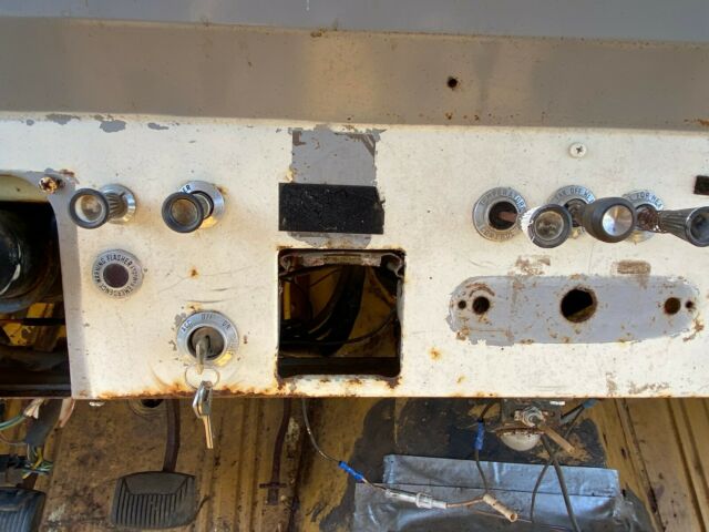 1966 Yellow Ford Bronco SUV