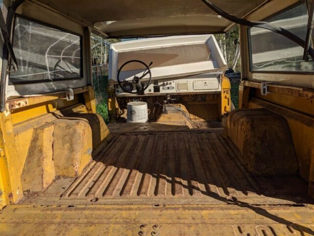 1966 Yellow Ford Bronco SUV