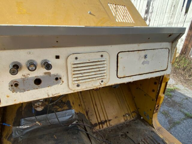 1966 Yellow Ford Bronco SUV