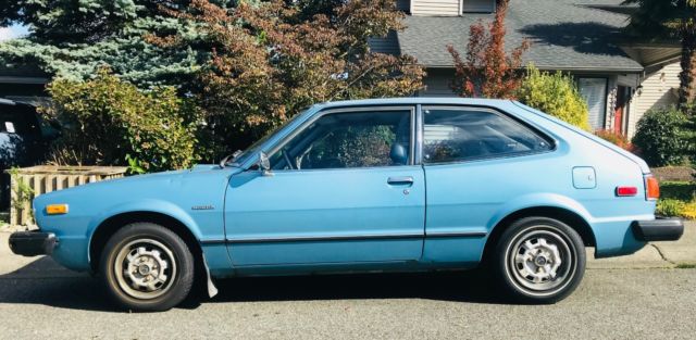 1978 Blue Honda Accord Hatchback