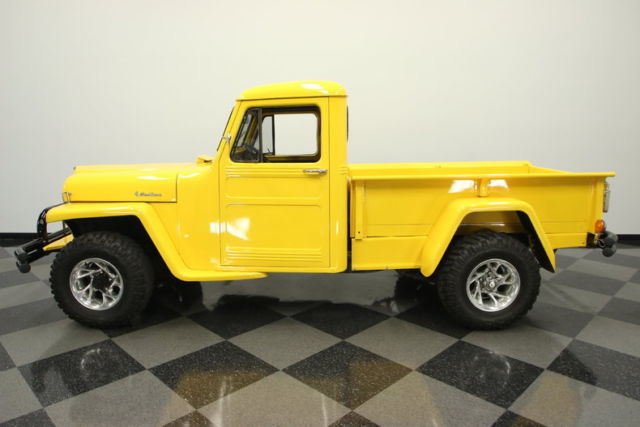 1955 Yellow Willys Pickup Pickup (Truck)