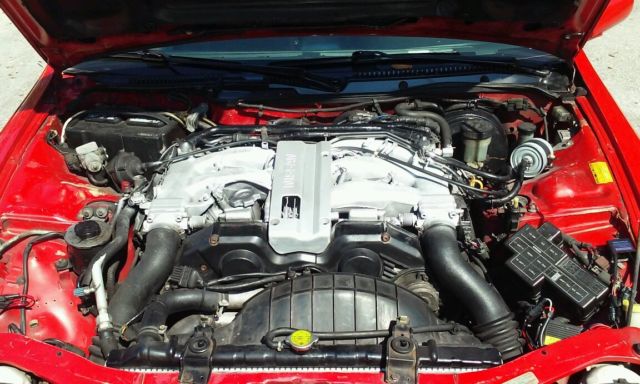 1992 Red Nissan 300ZX Hatchback