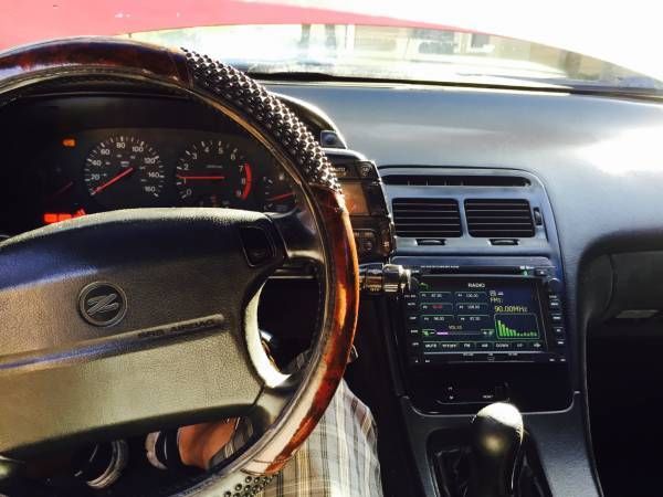 1992 Red Nissan 300ZX Hatchback