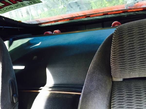 1992 Red Nissan 300ZX Hatchback