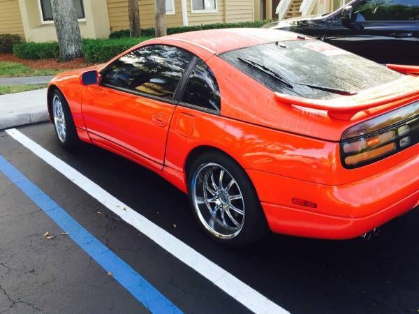 1992 Red Nissan 300ZX Hatchback