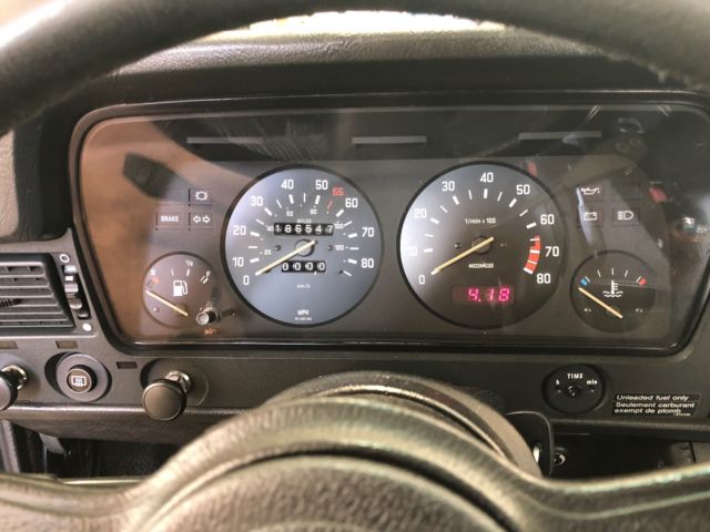 1982 Black BMW 3-Series Coupe