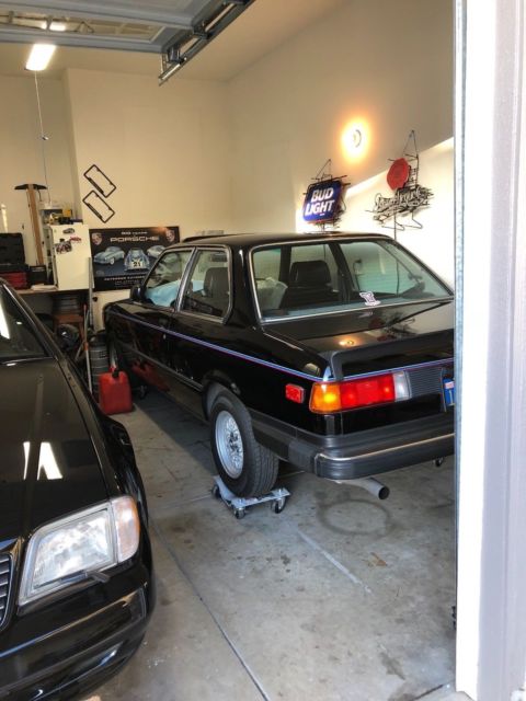 1982 Black BMW 3-Series Coupe