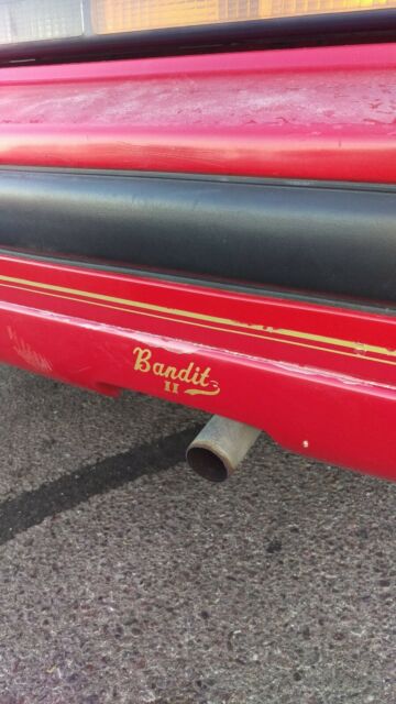 1989 Red Pontiac Firebird Coupe