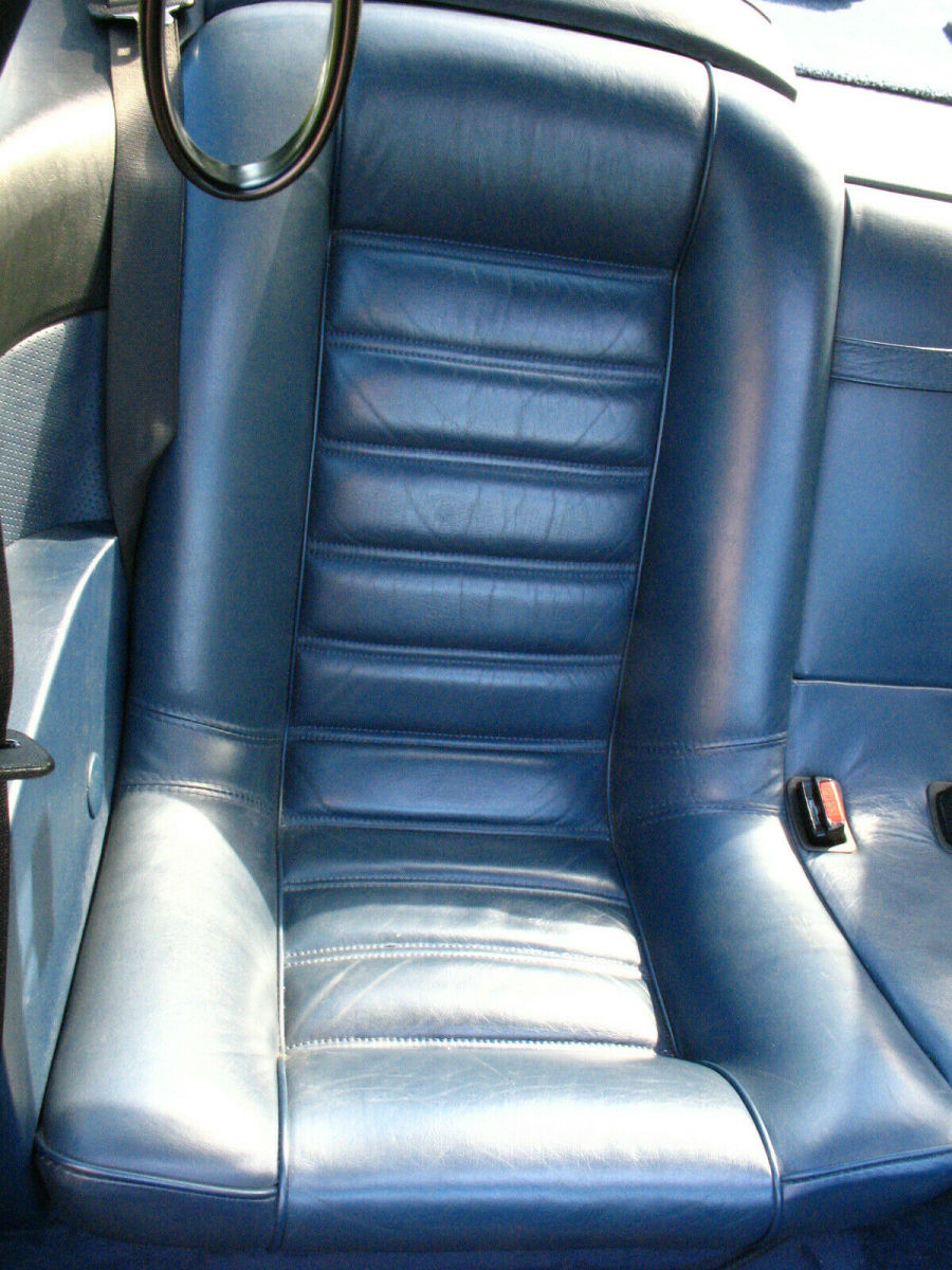 1985 Blue BMW 6-Series Coupe