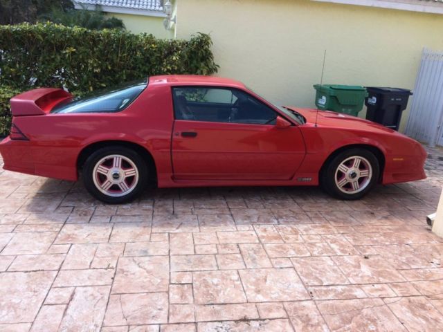 1991 Red Chevrolet Camaro Coupe