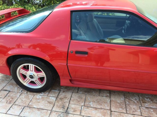 1991 Red Chevrolet Camaro Coupe