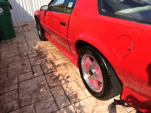 1991 Red Chevrolet Camaro Coupe