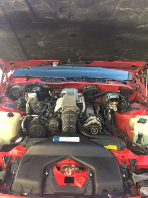 1991 Red Chevrolet Camaro Coupe