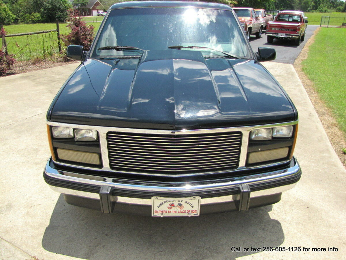 1989 Black GMC Sierra 1500 Standard Cab Pickup