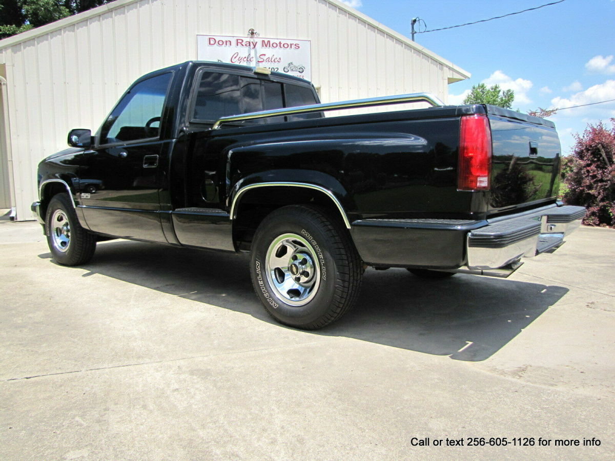 1989 Black GMC Sierra 1500 Standard Cab Pickup