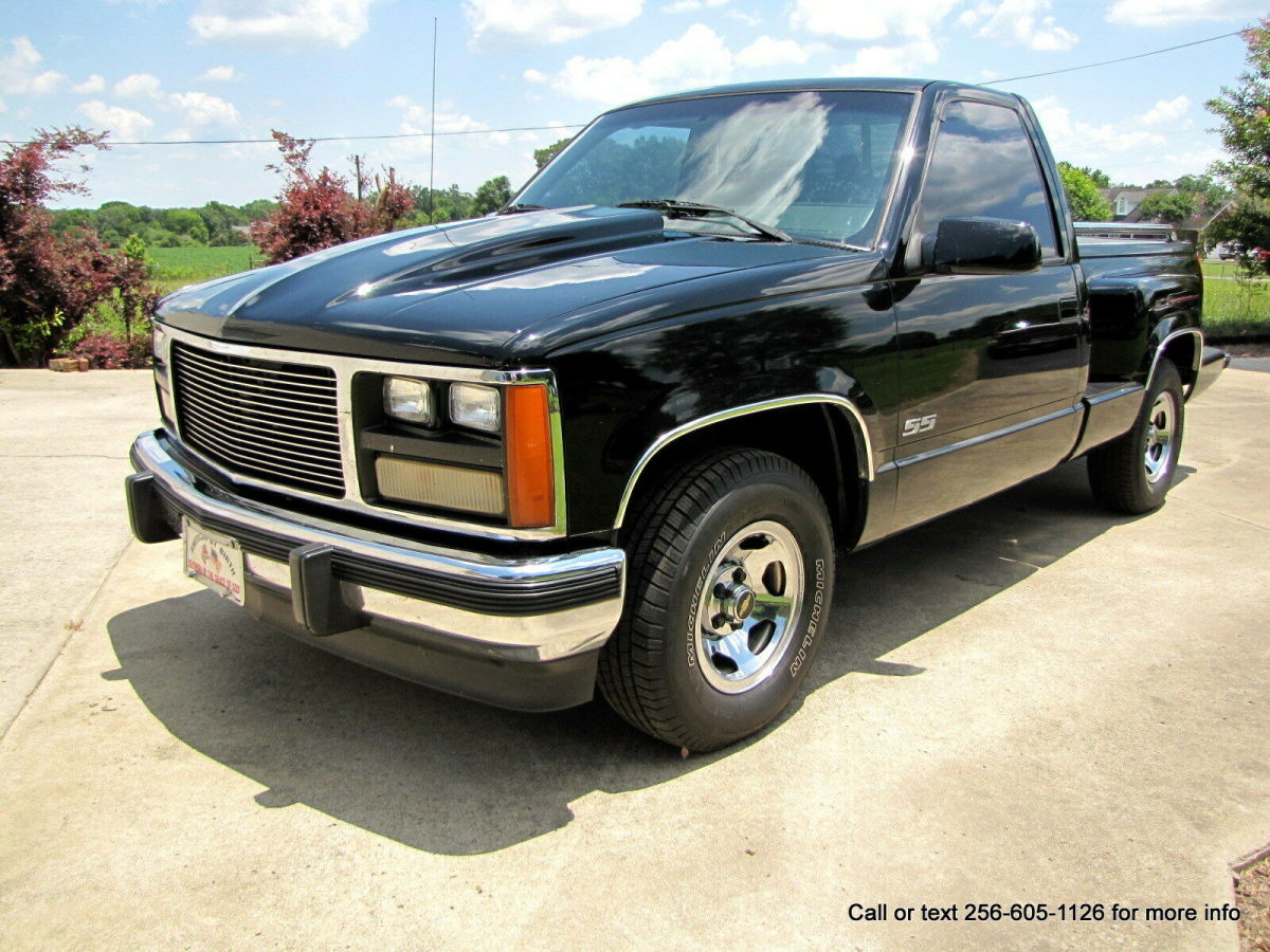 1989 Black GMC Sierra 1500 Standard Cab Pickup