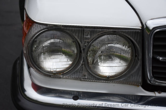 1979 White Mercedes-Benz SL-Class Convertible