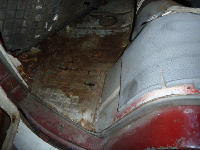 1967 Red & White Volkswagen Bus/Vanagon micro bus