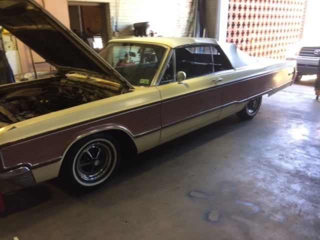 1968 Yellow Chrysler Newport Convertible