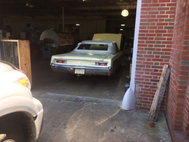 1968 Yellow Chrysler Newport Convertible
