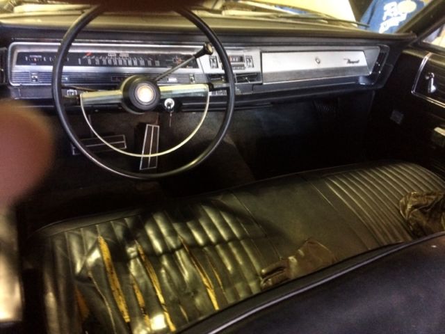 1968 Yellow Chrysler Newport Convertible