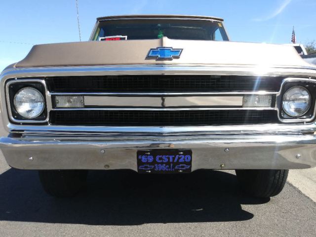 1969 Gold Chevrolet C/K Pickup 2500 Standard Cab Pickup