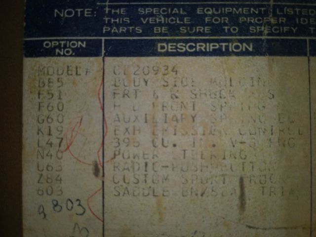 1969 Gold Chevrolet C/K Pickup 2500 Standard Cab Pickup