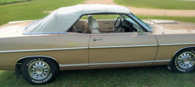 1969 Gold Ford Torino Convertible