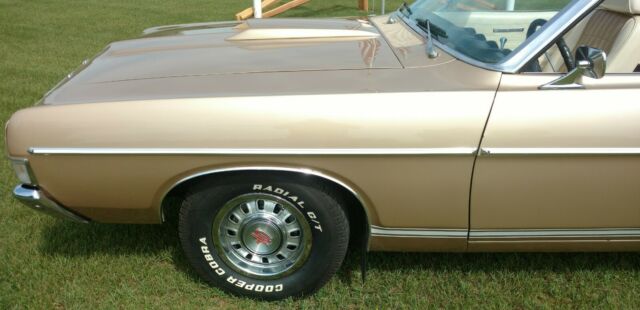 1969 Gold Ford Torino Convertible