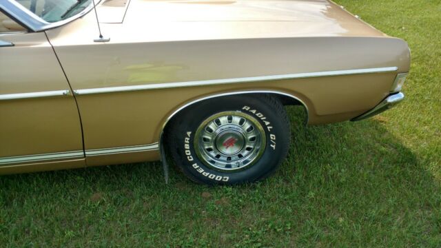 1969 Gold Ford Torino Convertible