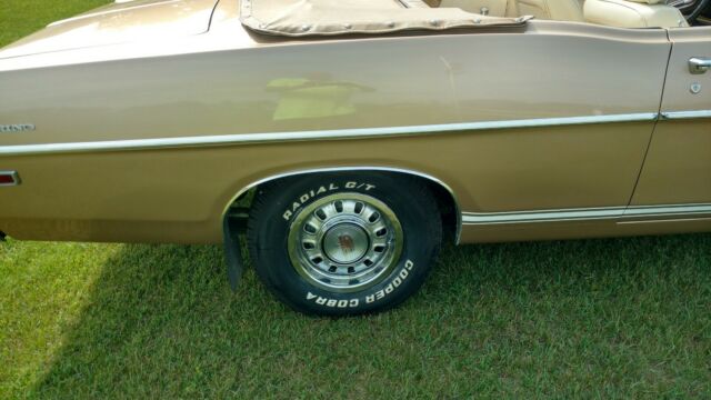 1969 Gold Ford Torino Convertible