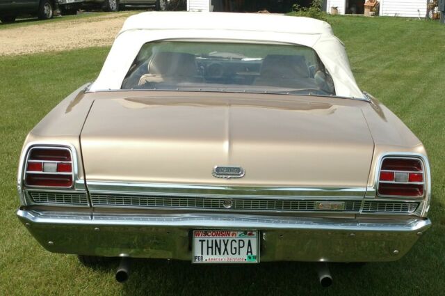 1969 Gold Ford Torino Convertible