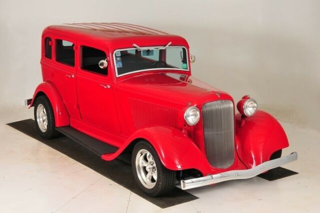 1934 Red Plymouth Other Sedan