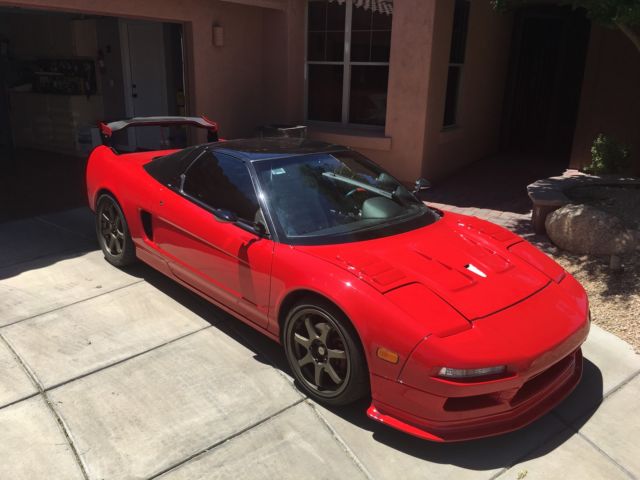 1991 Red Acura NSX Coupe