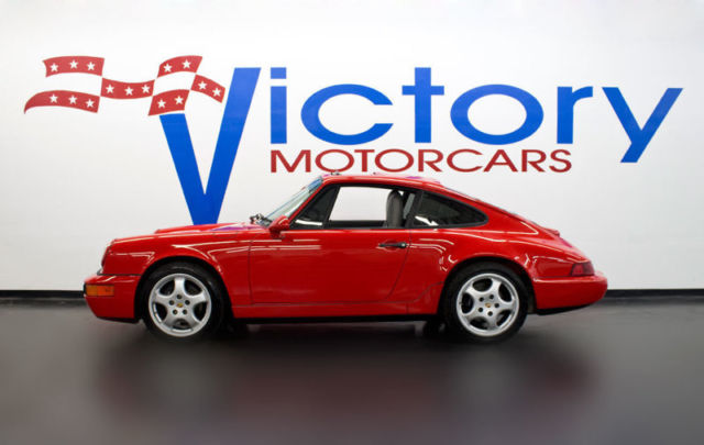 1992 GUARDS RED Porsche 911 Coupe